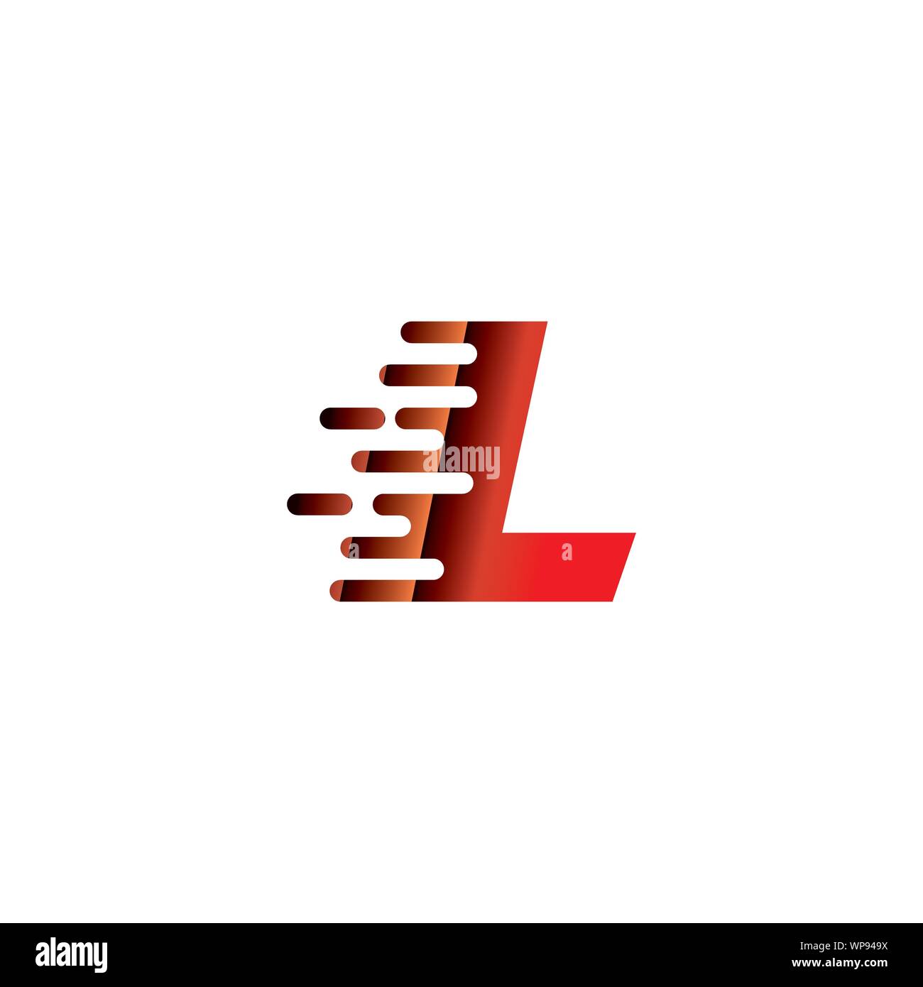 Letter logo vector concept design modern company background white ...