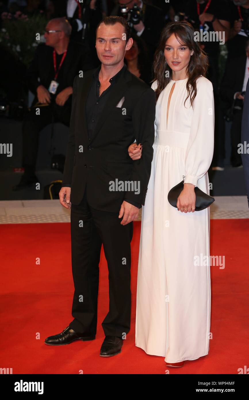 VENICE, ITALY - SEPTEMBER 05: Anais Demoustier walks the red carpet