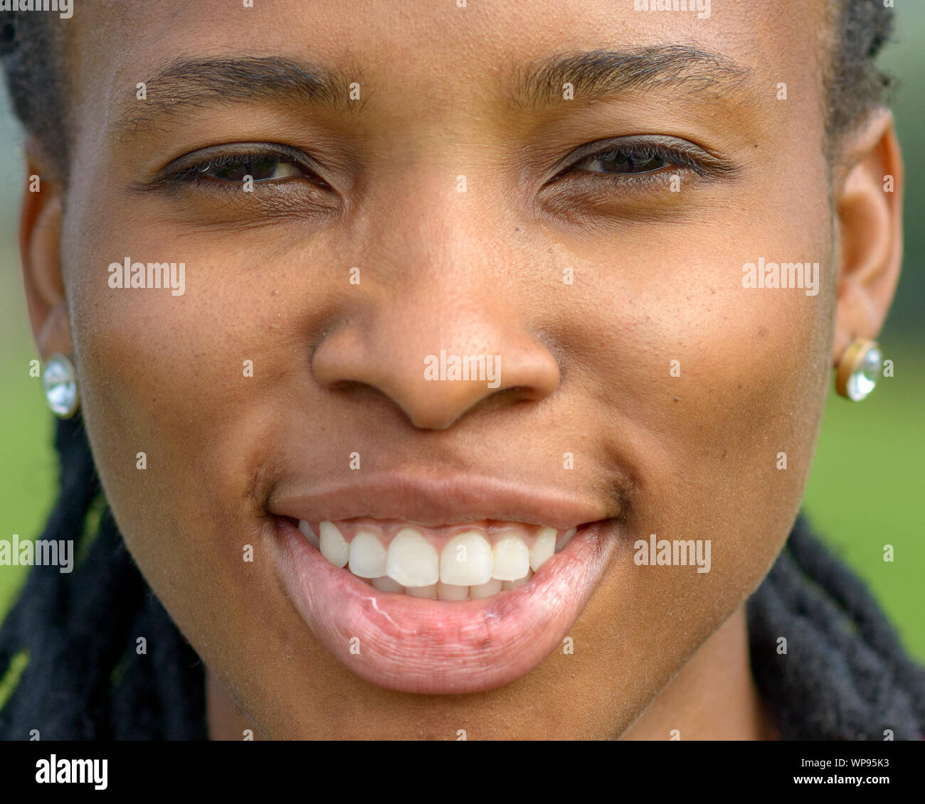 Attractive african woman hi-res stock photography and images - Alamy