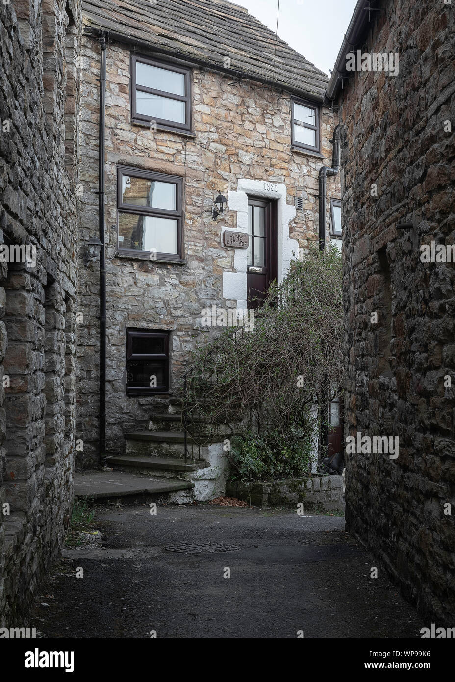 Alston houses in village . England . Lake District Stock Photo Alamy