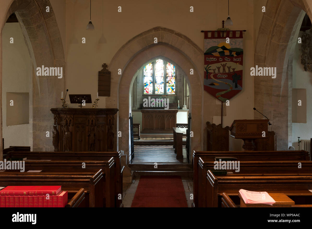 All Saints Church, Preston, Gloucestershire, England, UK Stock Photo