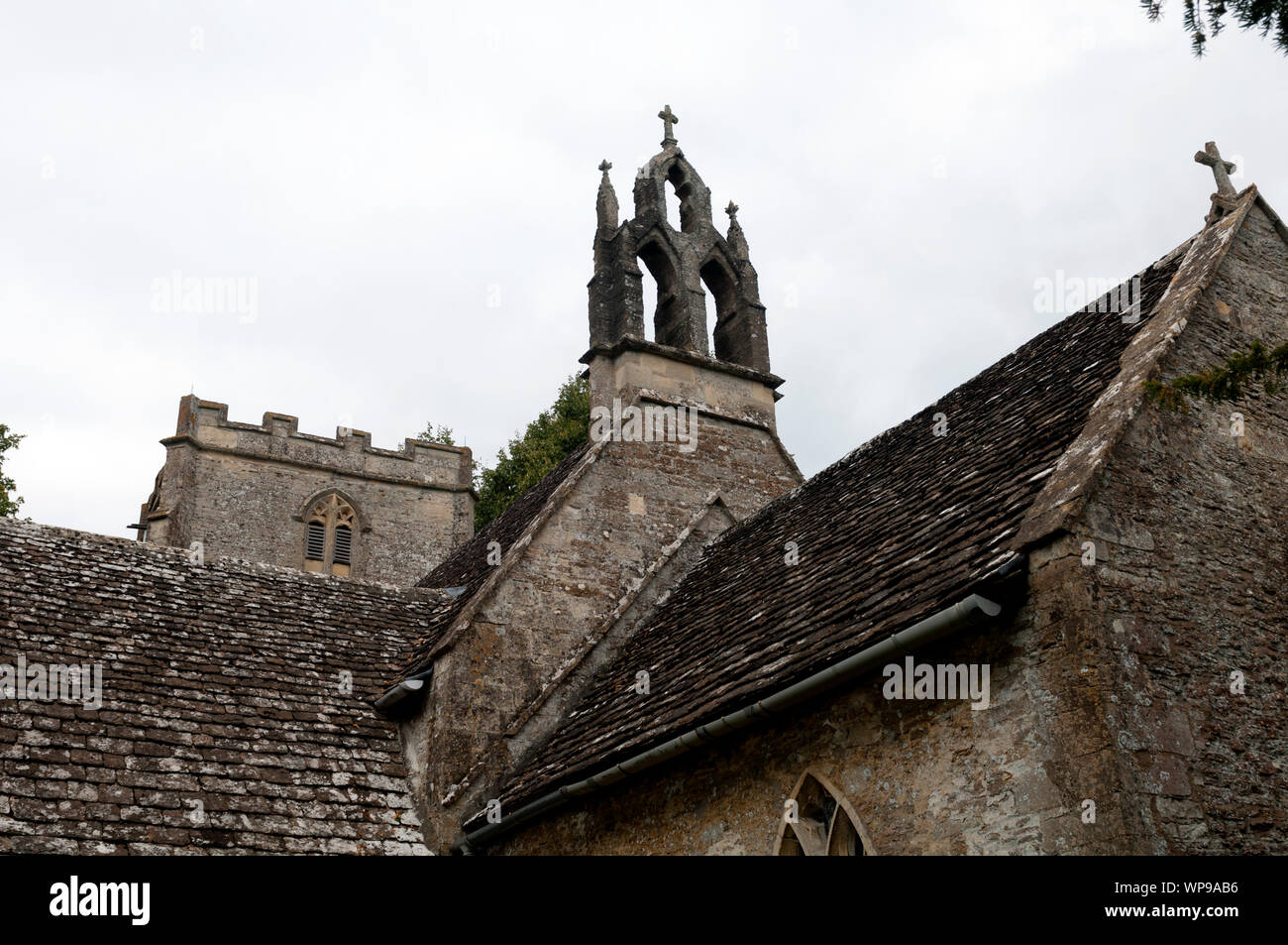 All Saints Church, Preston, Gloucestershire, England, UK Stock Photo