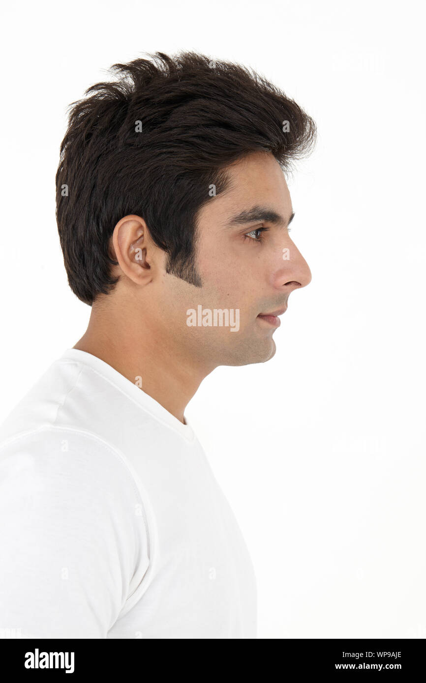 Side profile man hi-res stock photography and images - Alamy