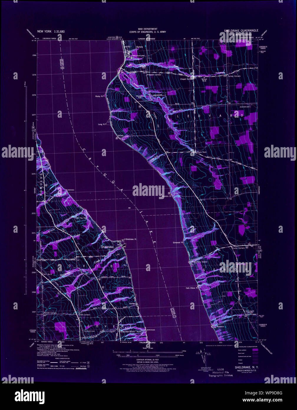 Map of sheldrake hires stock photography and images Alamy