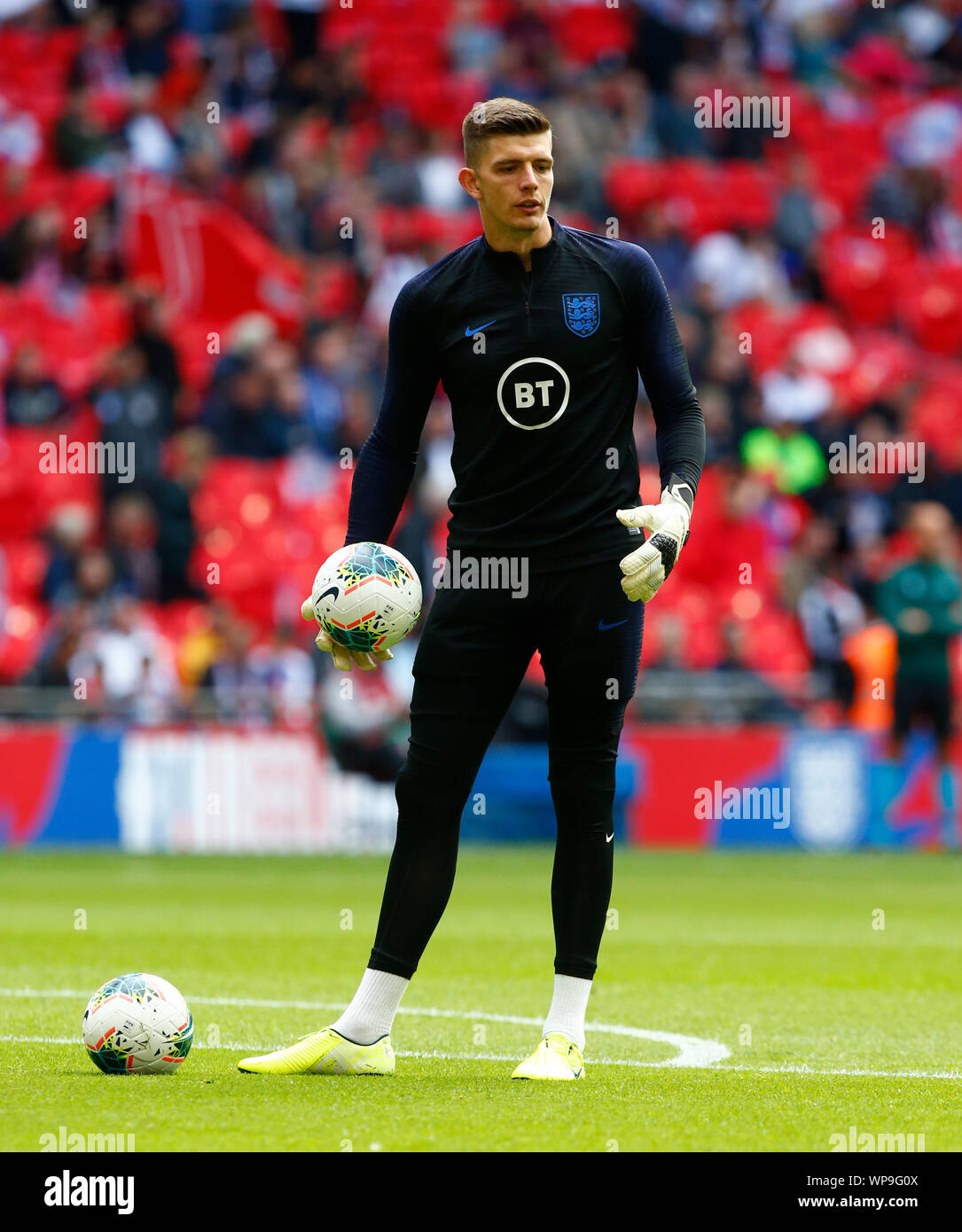 LONDON, ENGLAND. SEPTEMBER 07: Nick Pope of England during UEFA Euro ...