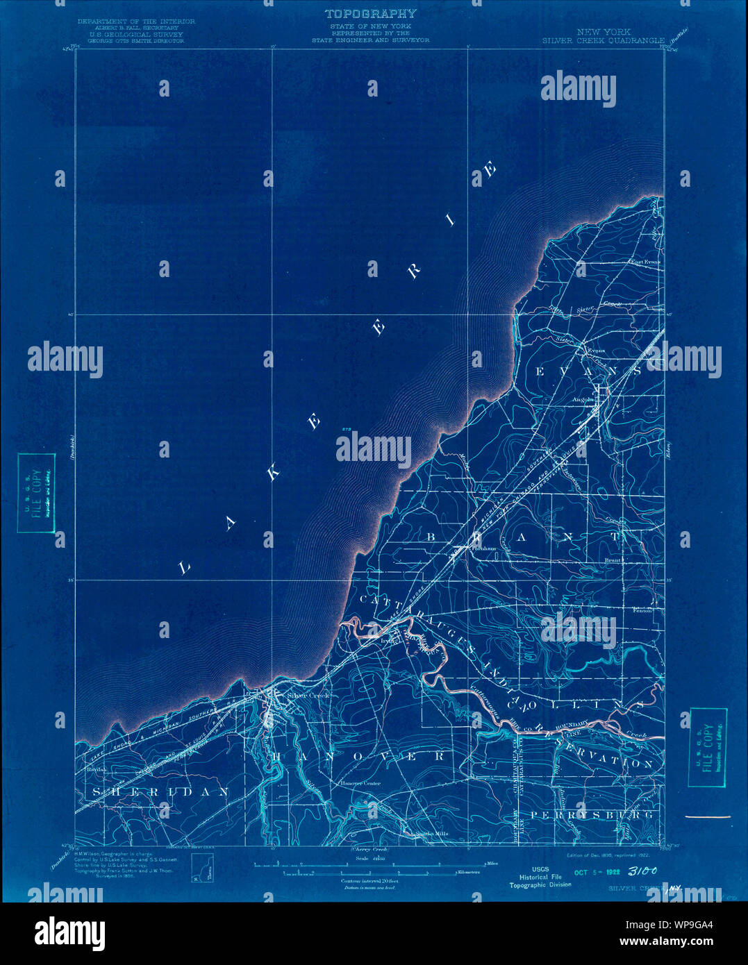 Silver creek new york map hires stock photography and images Alamy