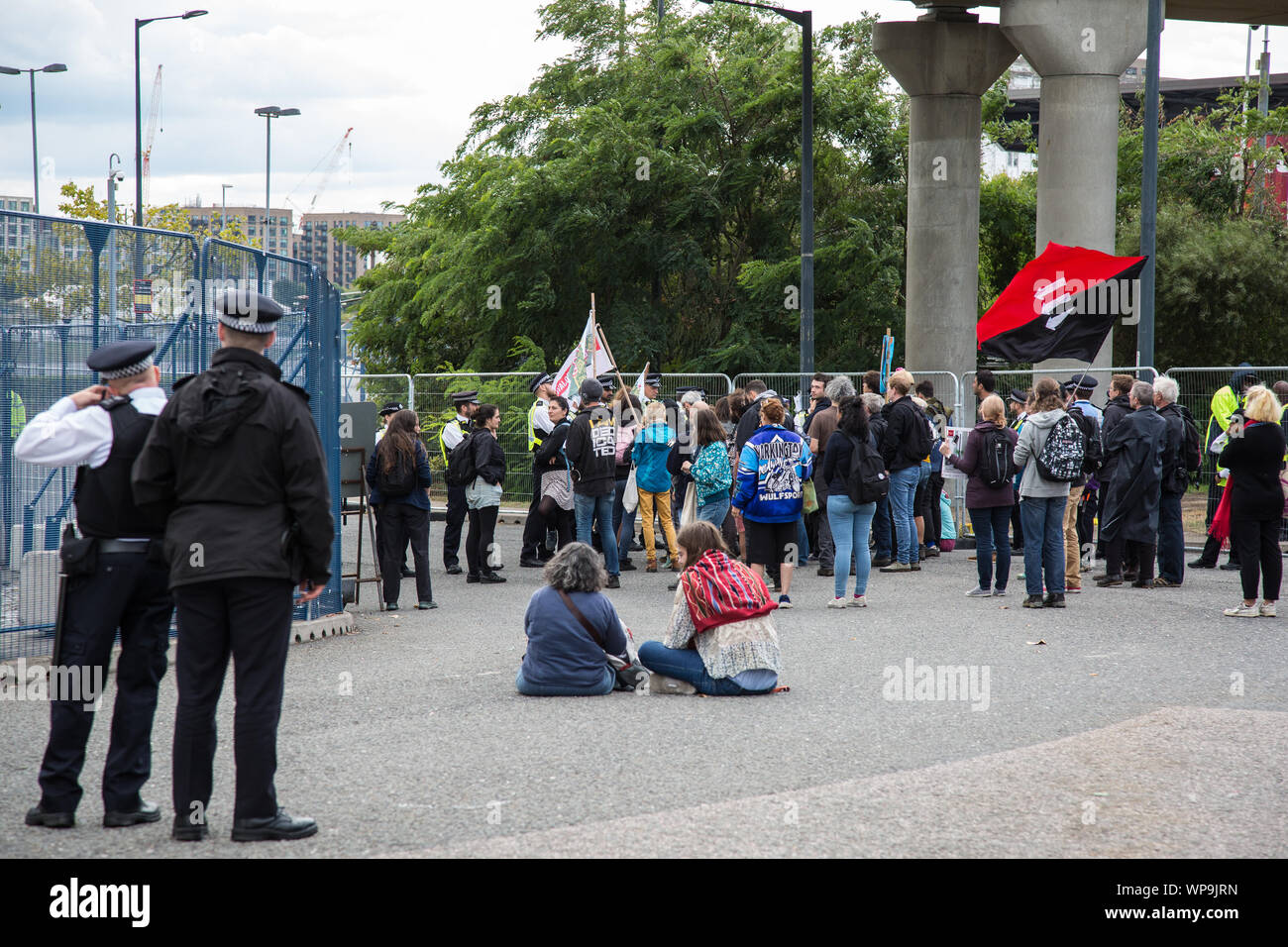 Anti arms protest fair demonstration excel hi-res stock photography and ...