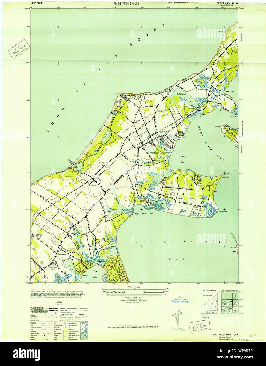 New York NY Southold 136216 1947 24000 Restoration Stock Photo Alamy
