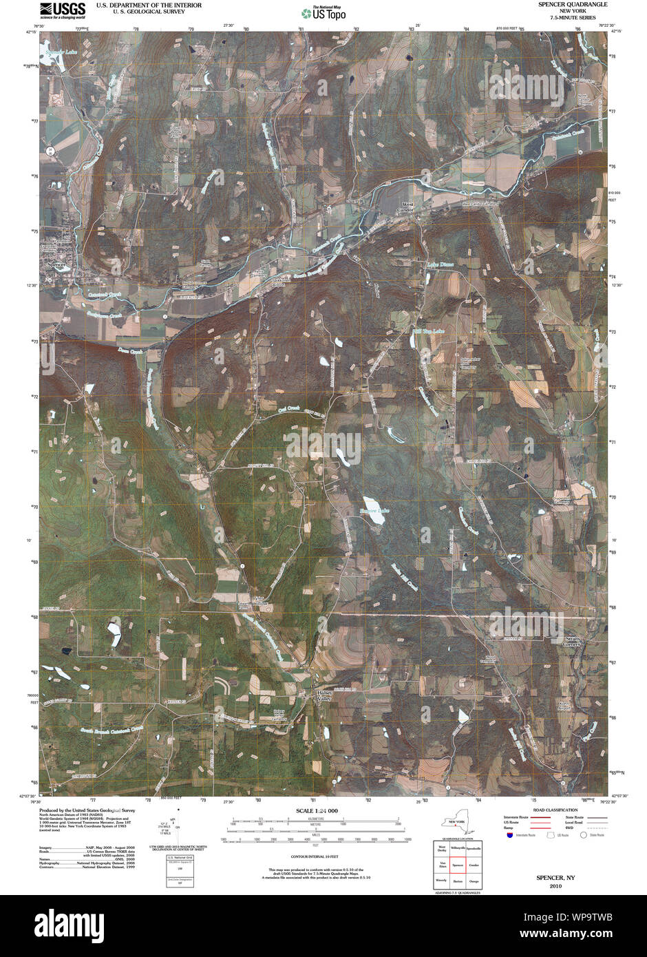 New York NY Spencer 20100125 TM Restoration Stock Photo Alamy