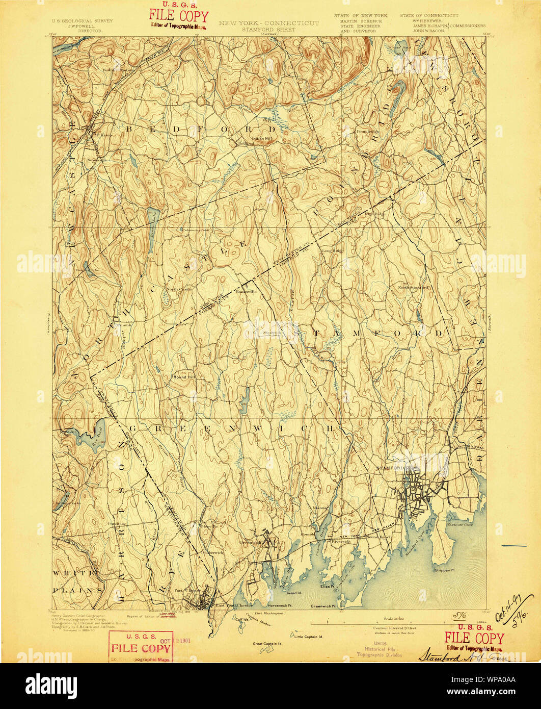 Map of stamford new york hires stock photography and images Alamy