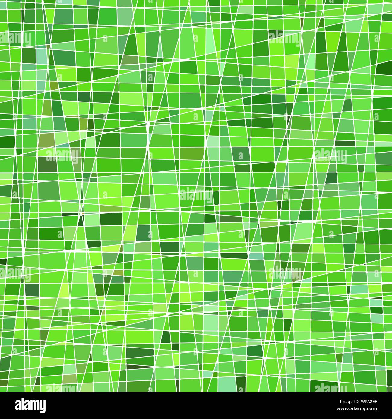 abstract vector stained-glass mosaic background - bright green Stock ...