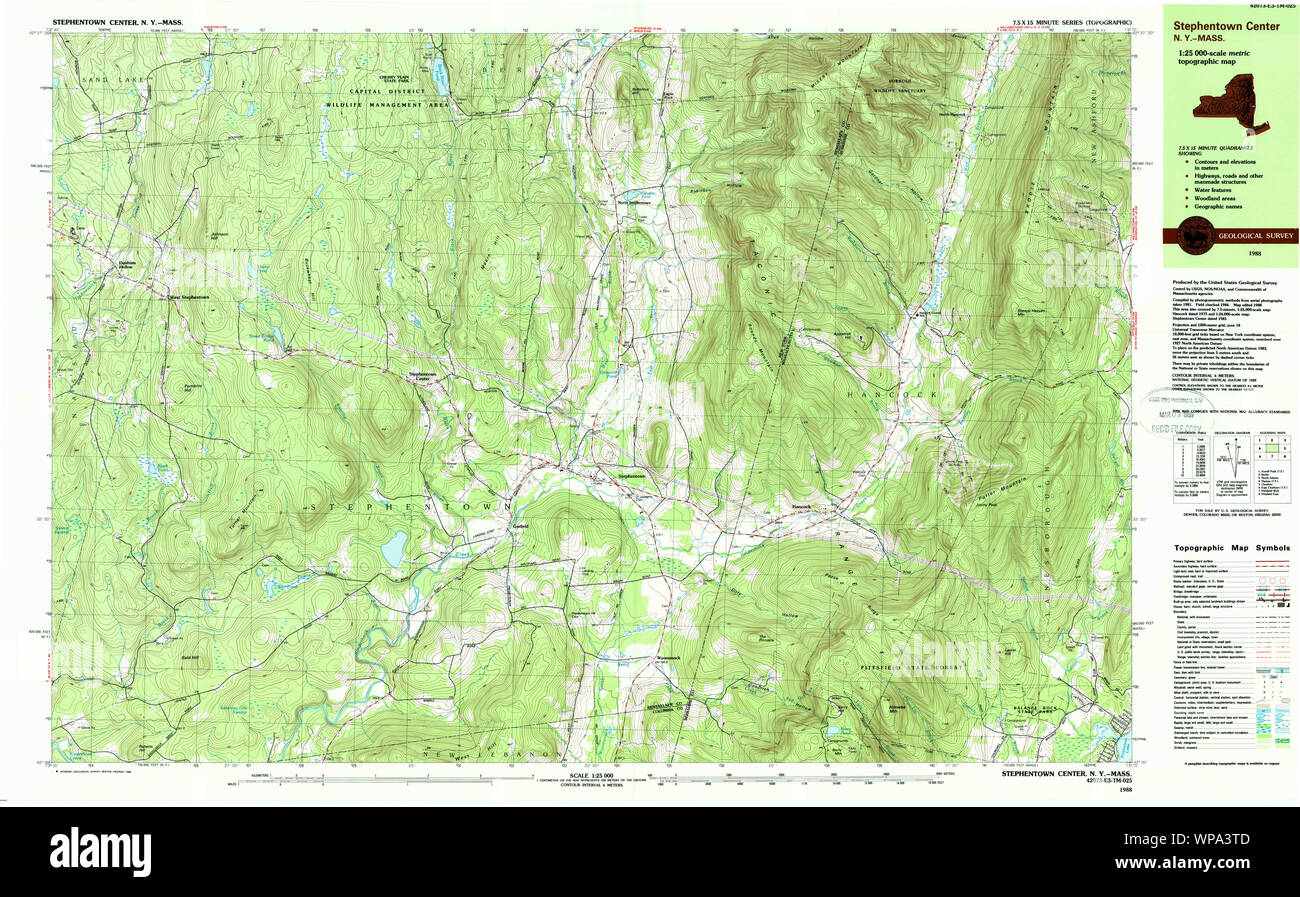 New York NY Stephentown Center 136938 1988 25000 Restoration Stock