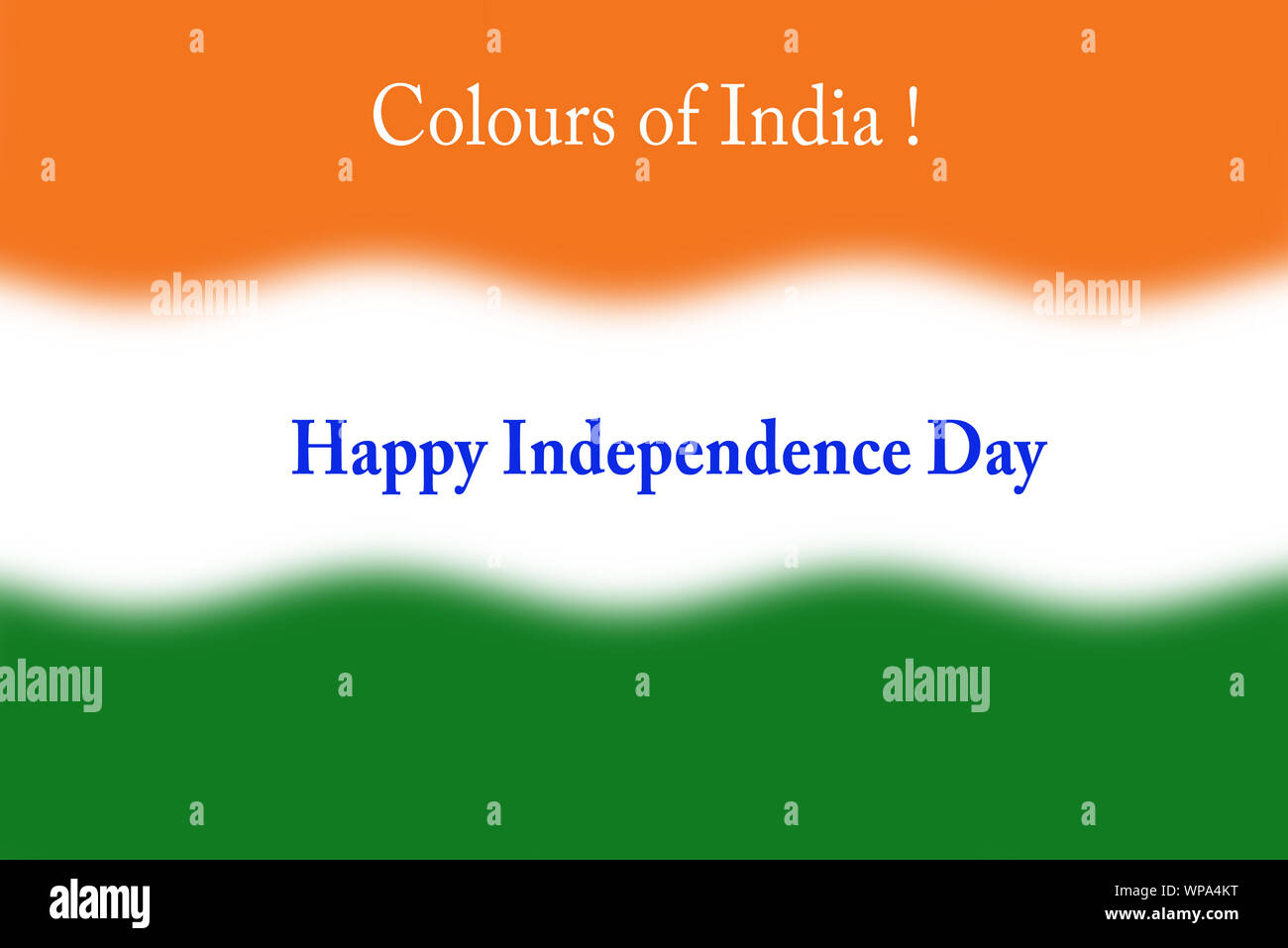 Illustration of full frame of an Indian flag Stock Photo - Alamy