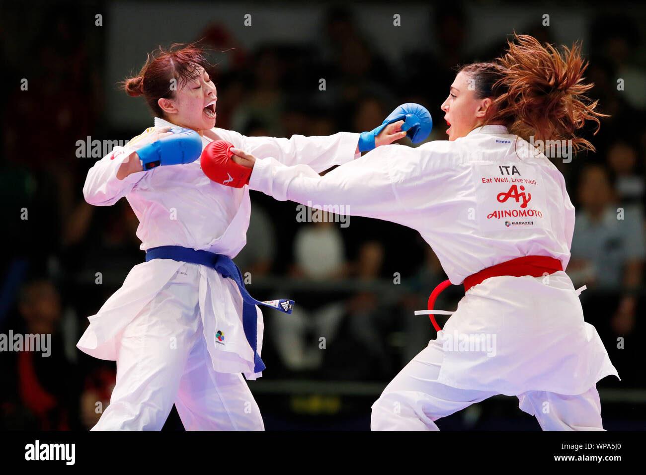 Tokyo Japan. 8th Sep, 2019. Ayumi Uekusa (JPN), SEPTEMBER 8, 2019 - Karate  : Karate 1 Premier League
