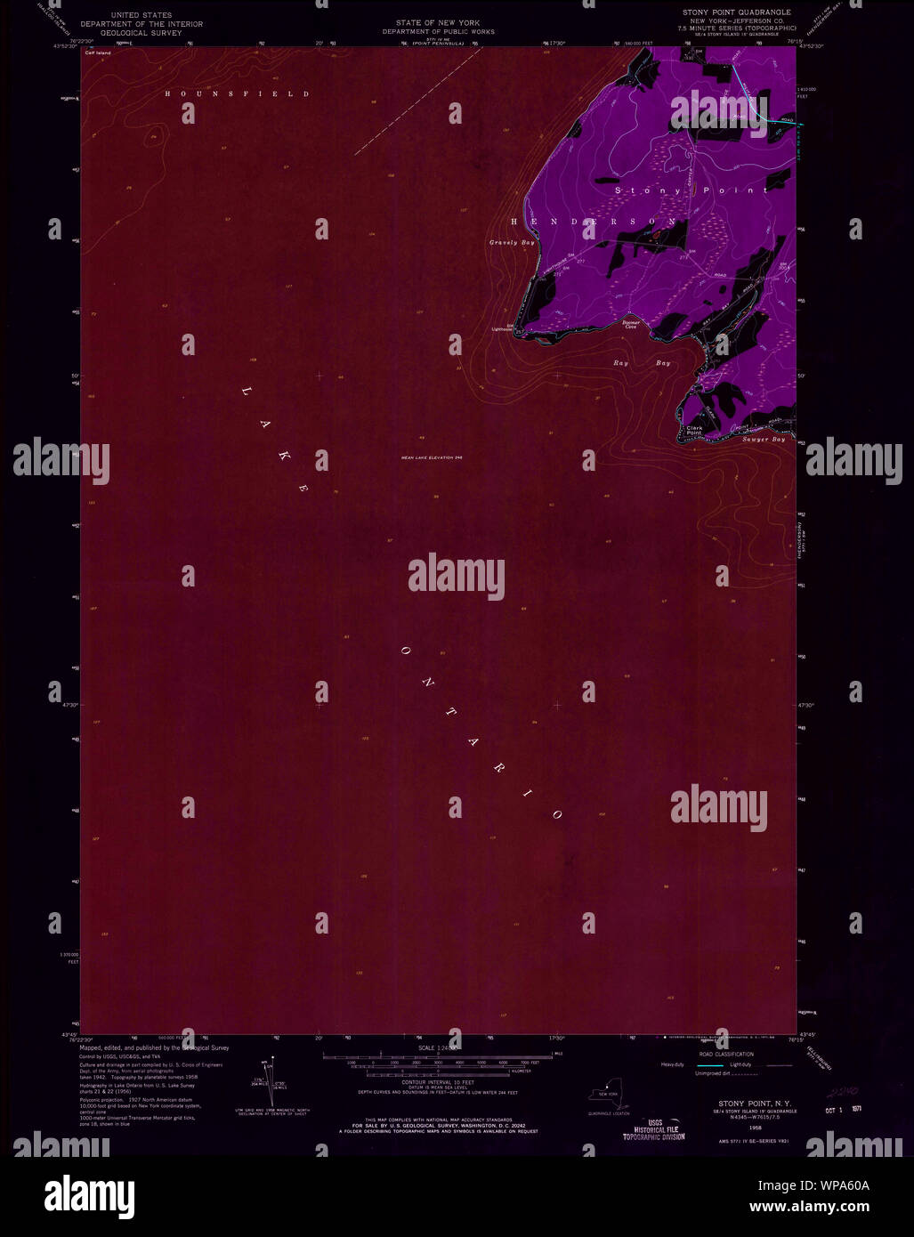 Stony point new york map hires stock photography and images Alamy