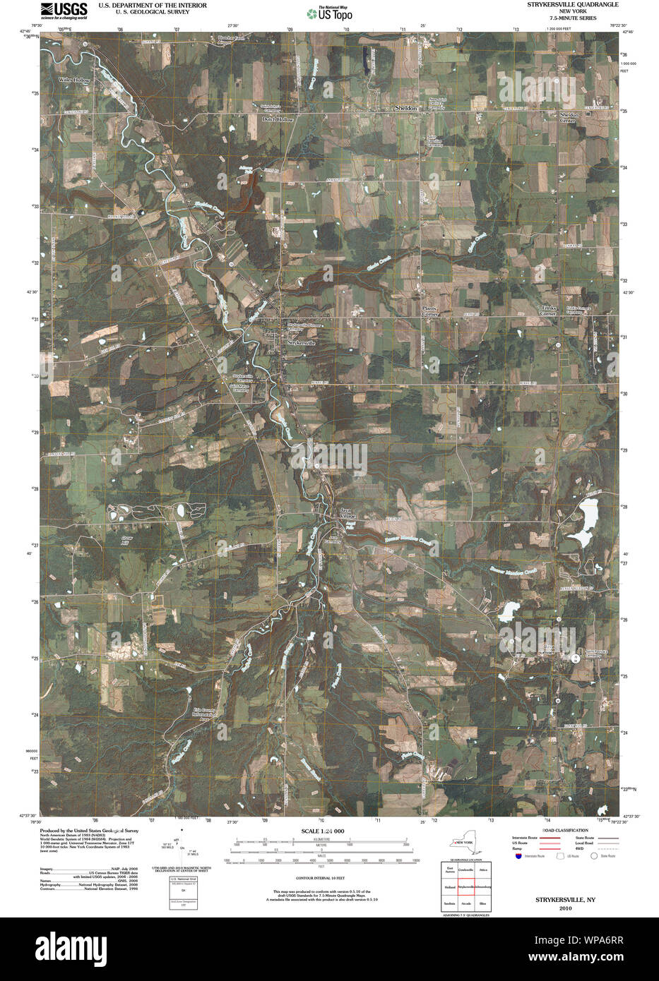 New York NY Strykersville 20100126 TM Restoration Stock Photo Alamy