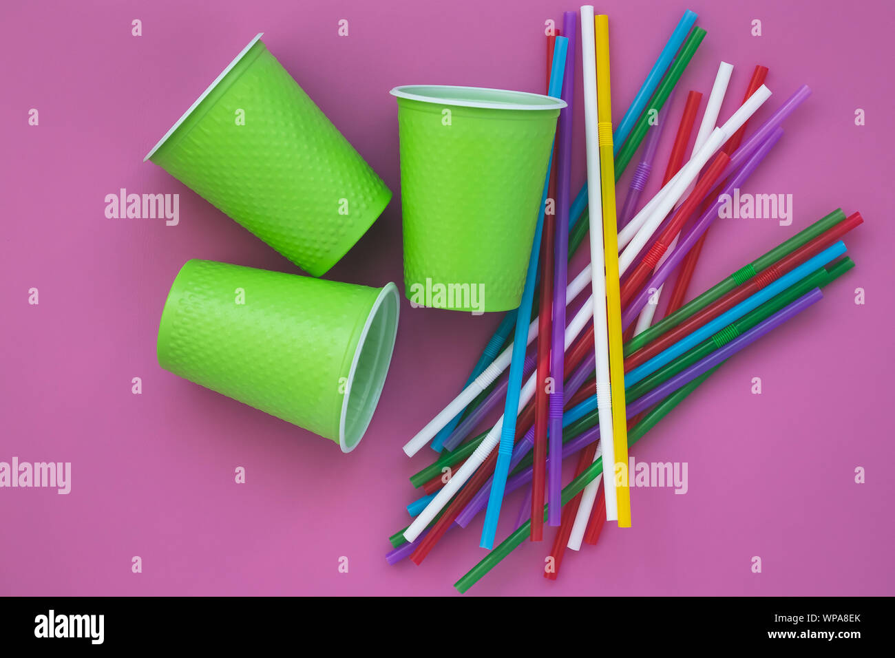 Disposable Plain White Drinking Paper Straws - China Colorful