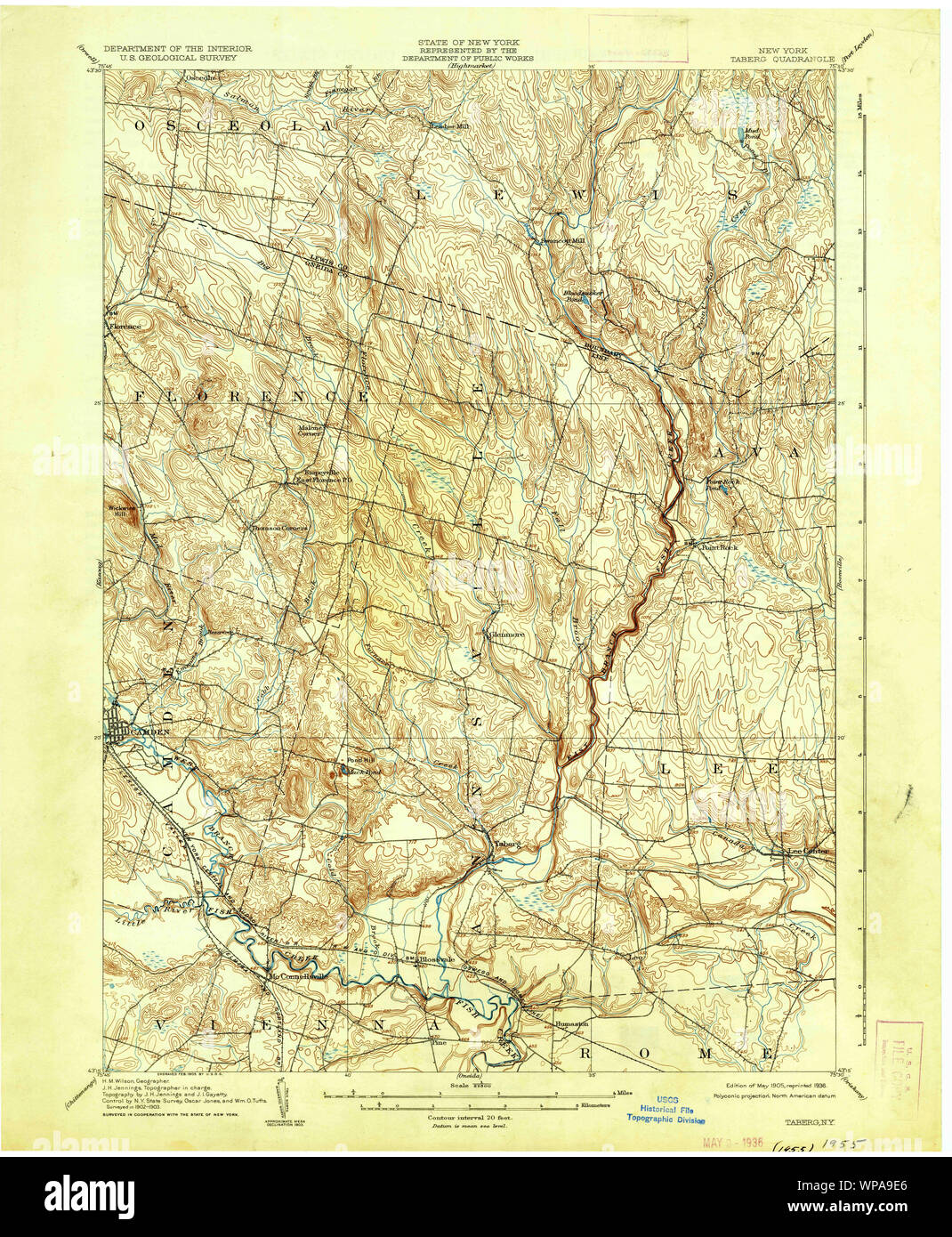 New York NY Taberg 139965 1905 62500 Restoration Stock Photo Alamy