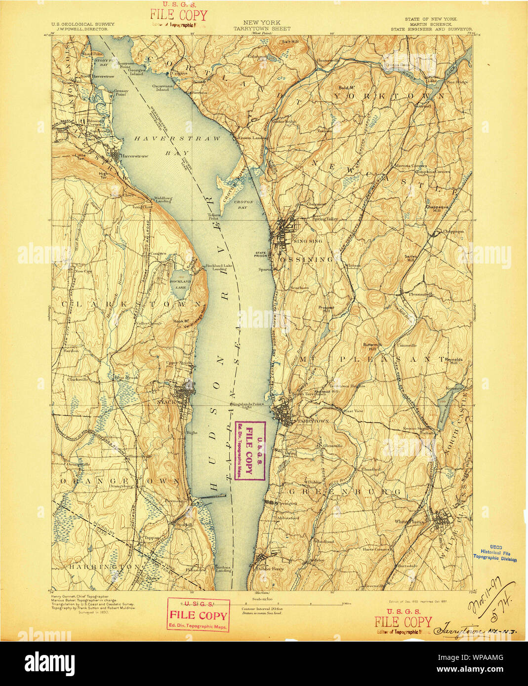 Map of tarrytown hires stock photography and images Alamy