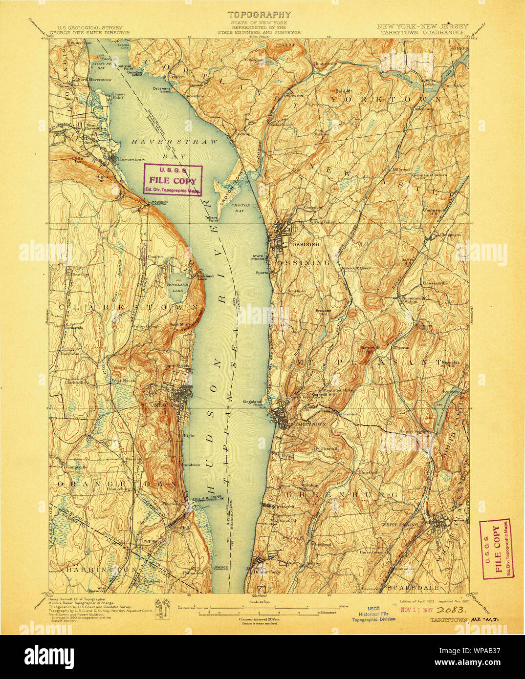 New York NY Tarrytown 144298 1902 62500 Restoration Stock Photo Alamy