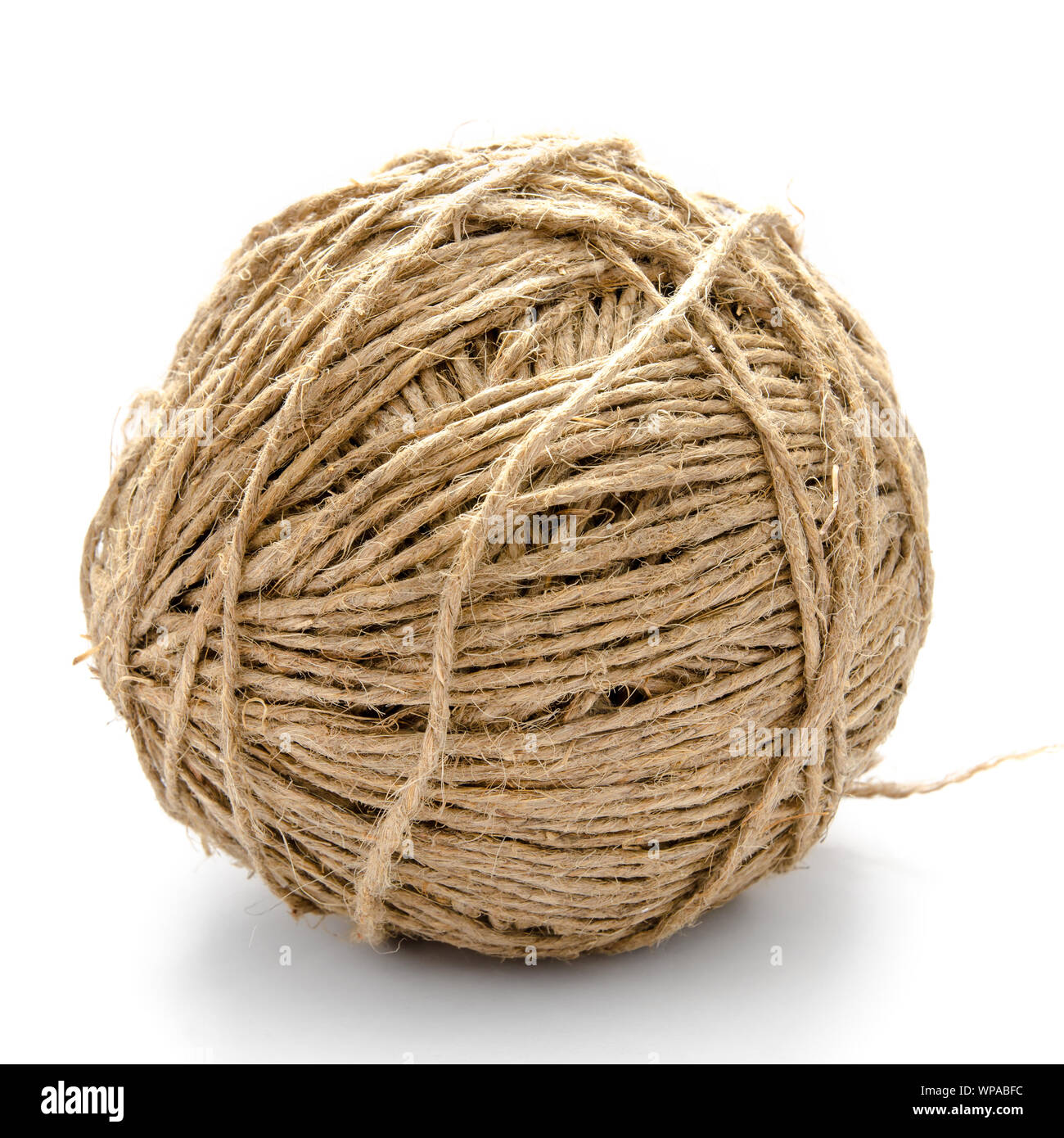 Thin Twine Tangled In A Ball And Lasso Stock Photo - Download Image Now -  Bending, Bonding, Cable - iStock