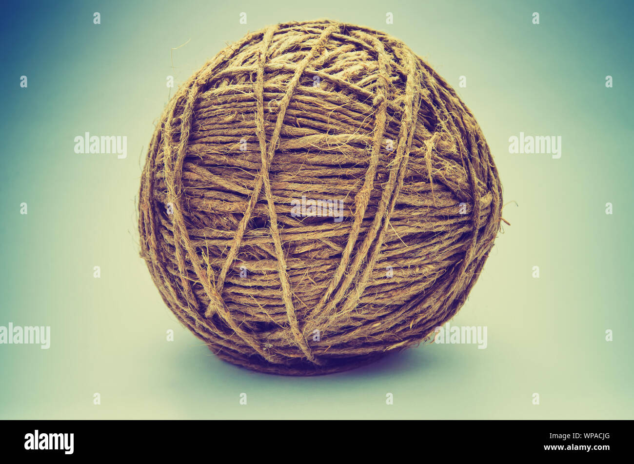 traditional ball of rope closeup Stock Photo Alamy