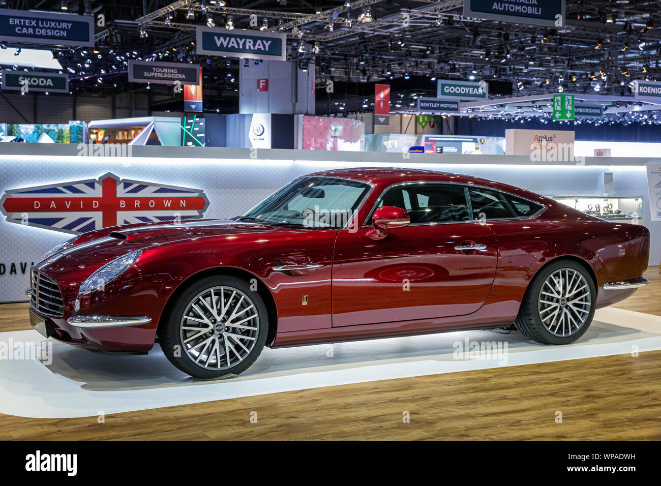 Speedback GT, David Brown, Geneva Motor Show, Geneva, Switzerland Stock Photo