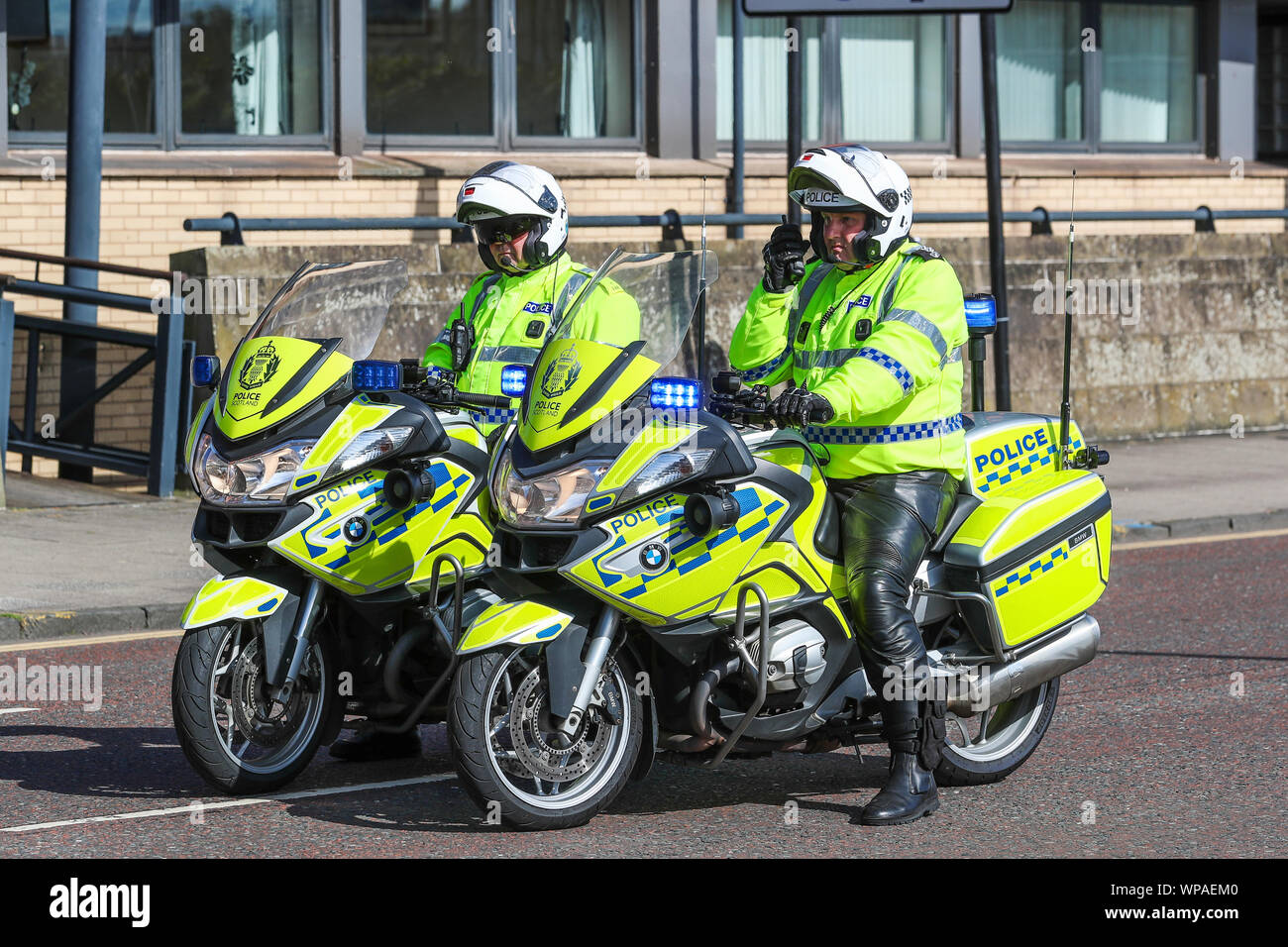 Police Motorcycles Hi res Stock Photography And Images Alamy