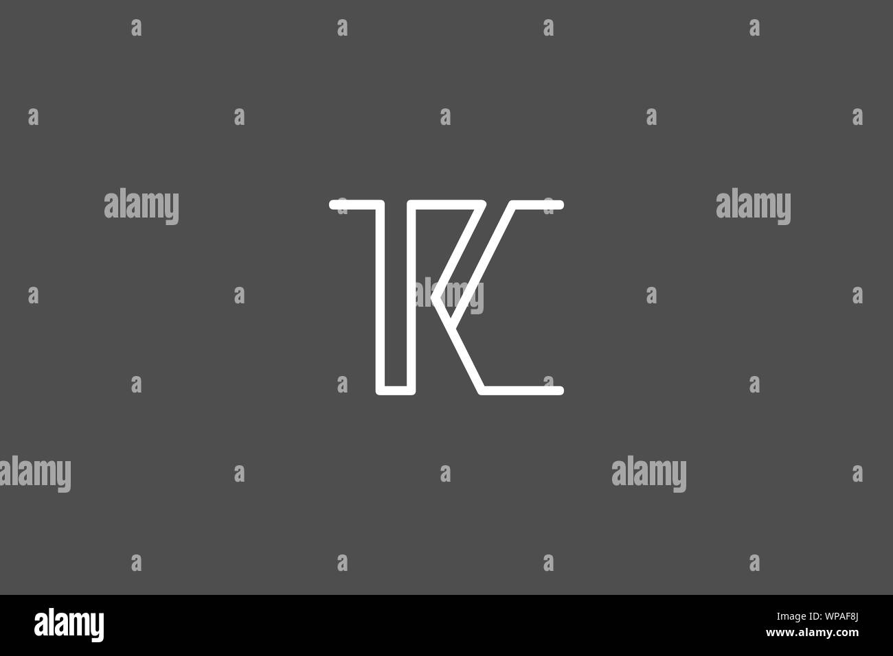 Creative Innovative Initial Letter logo TC CT. Minimal luxury Monogram. Professional initial design. Premium Business typeface. Alphabet symbol. Stock Vector