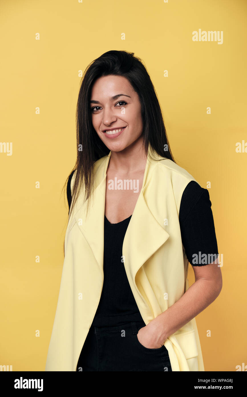 Beautiful caucasian model 20s smile hi-res stock photography and images ...