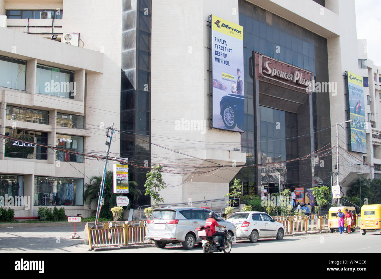 Spencer Plaza shopping mall in Chennai, TamilNadu, India Stock Photo