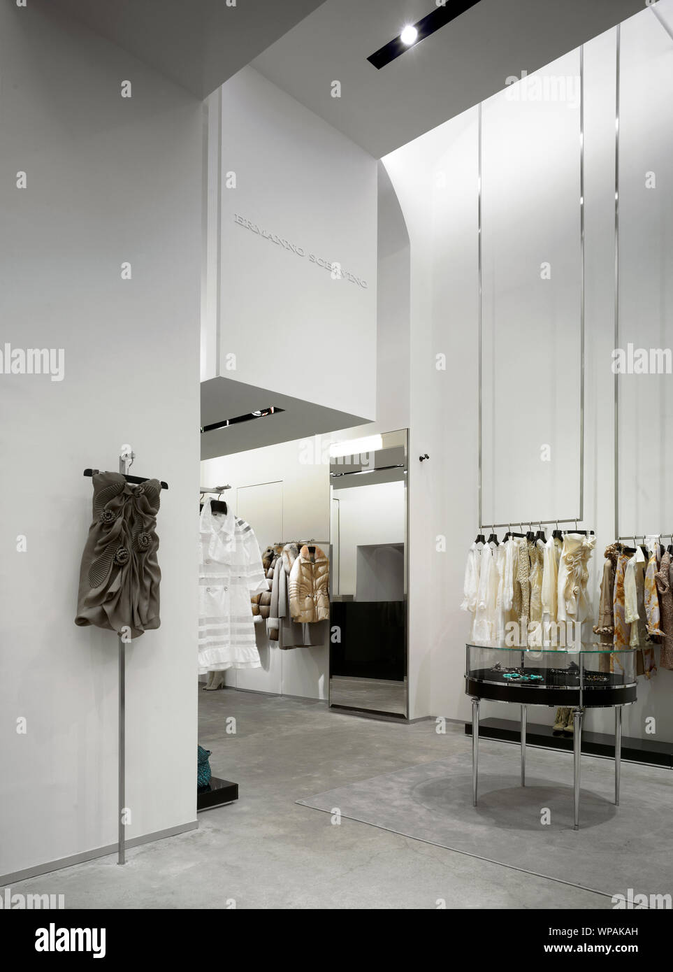 Ermanno Scervino, boutique in Naples Italy. Stock Photo