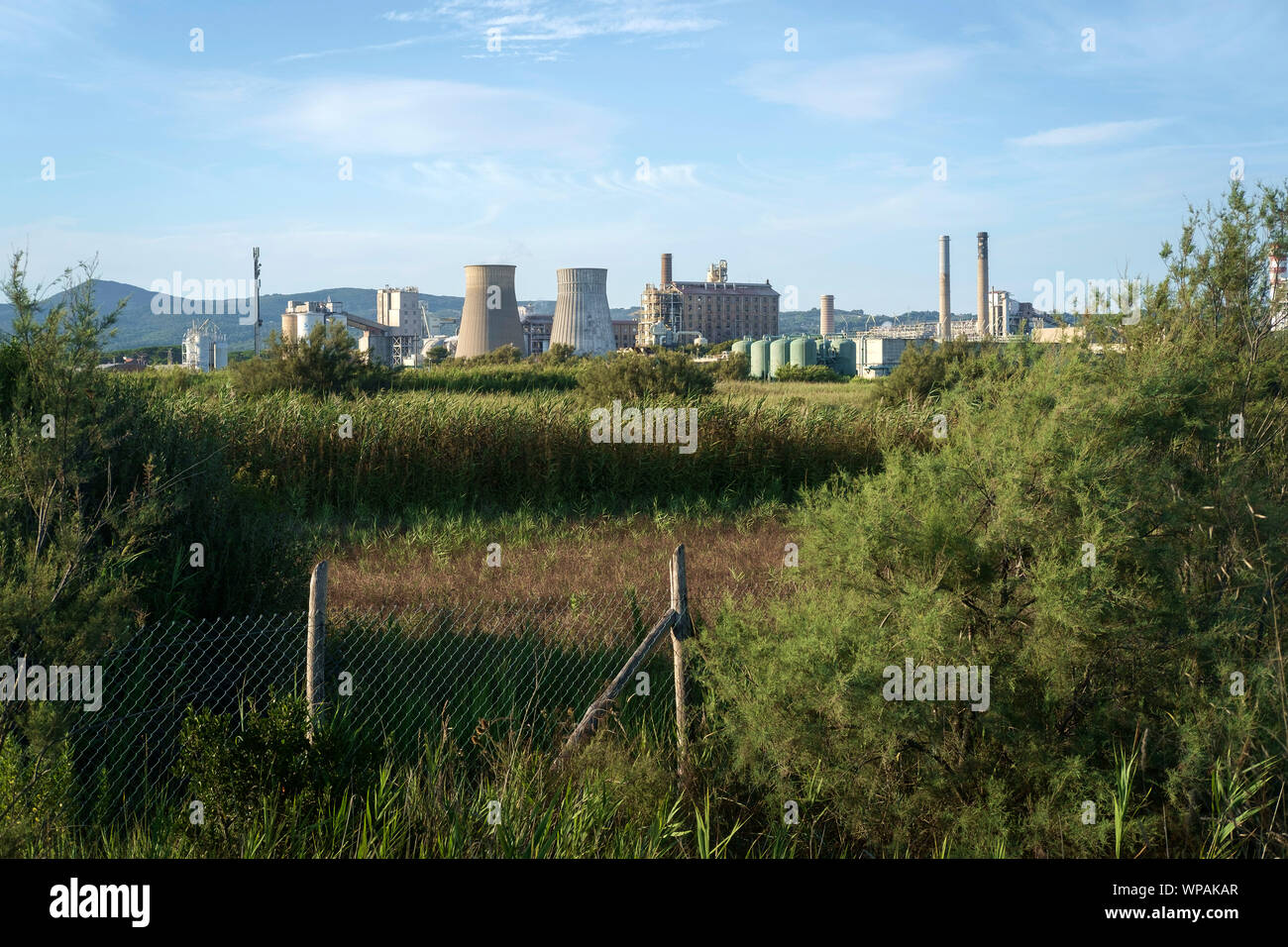 Rosignano Solvay, view of the Solvay