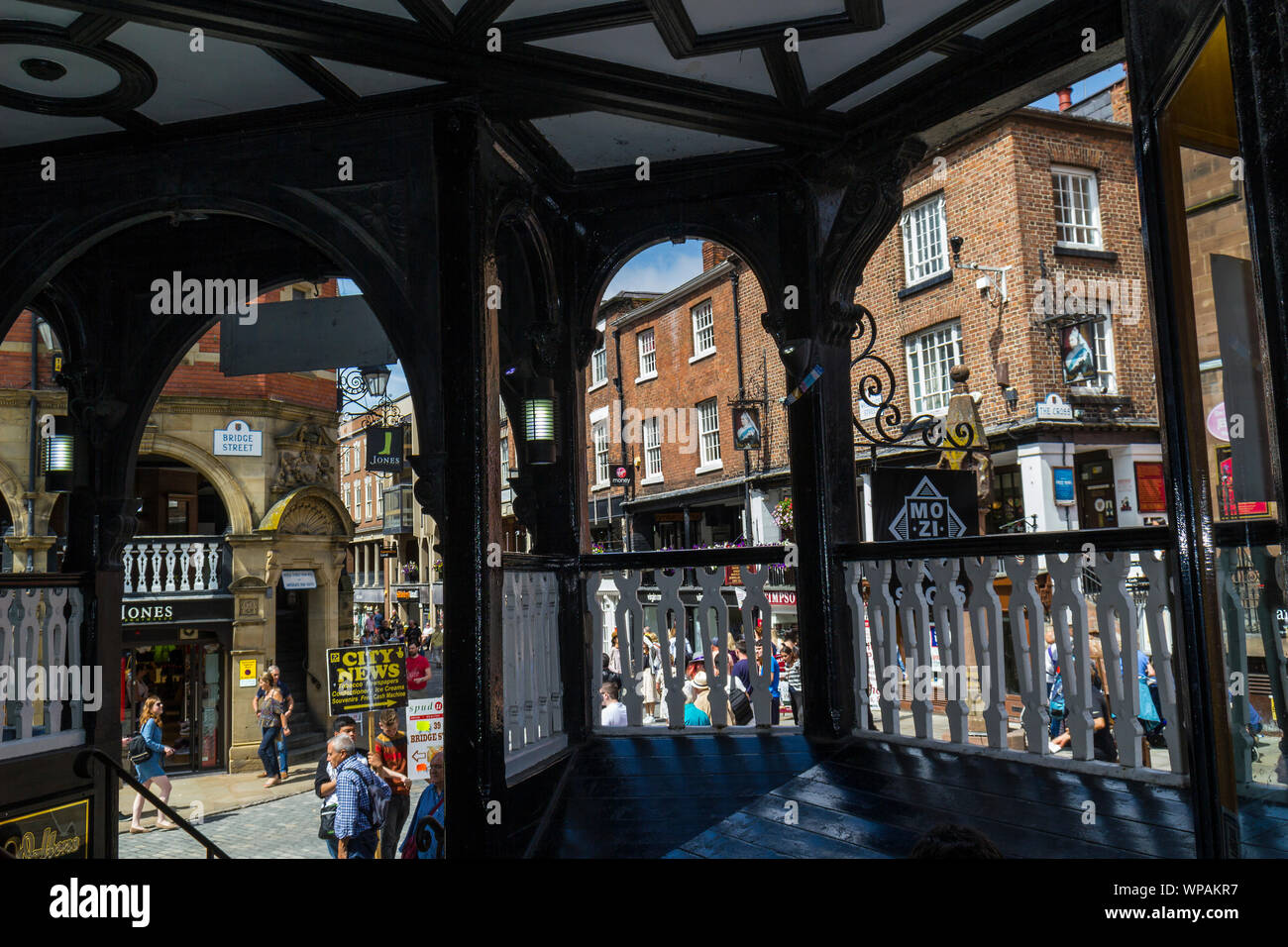 Timber house, Chester Stock Photo Alamy