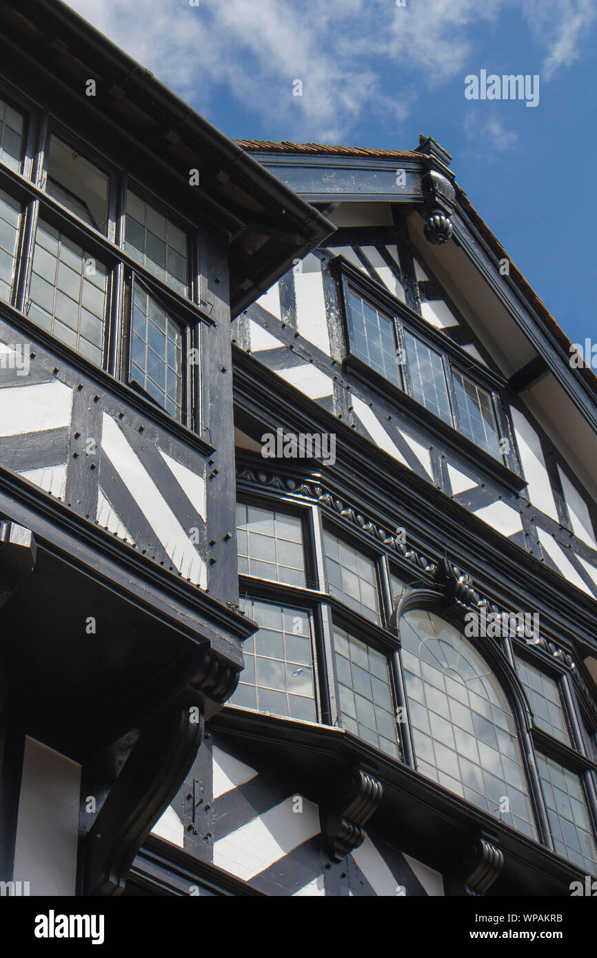 Timber house, Chester Stock Photo Alamy