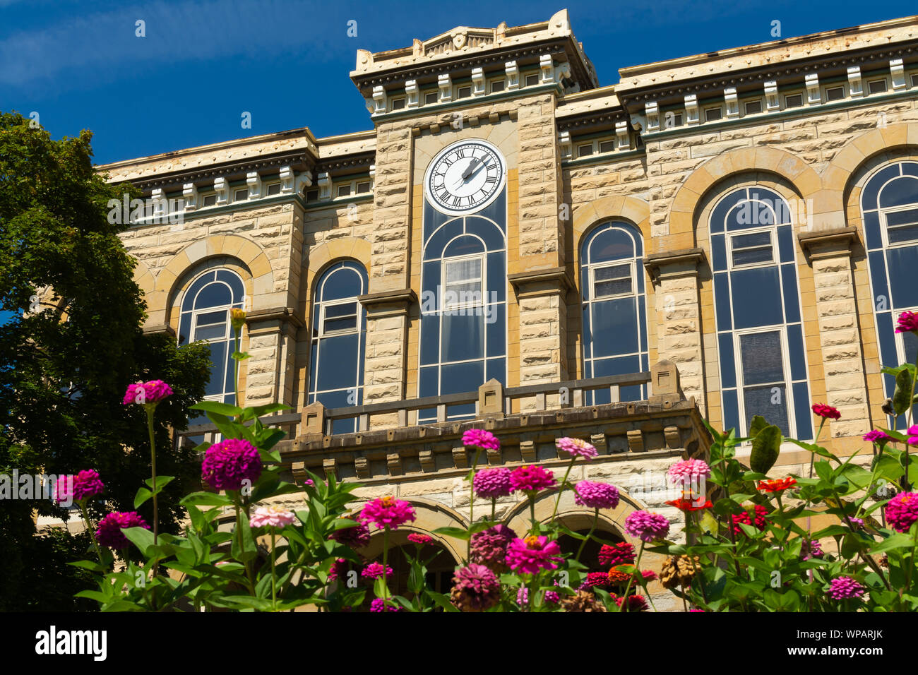 Beautiful afternoon in Downtown Ottawa, Illinois Stock Photo Alamy