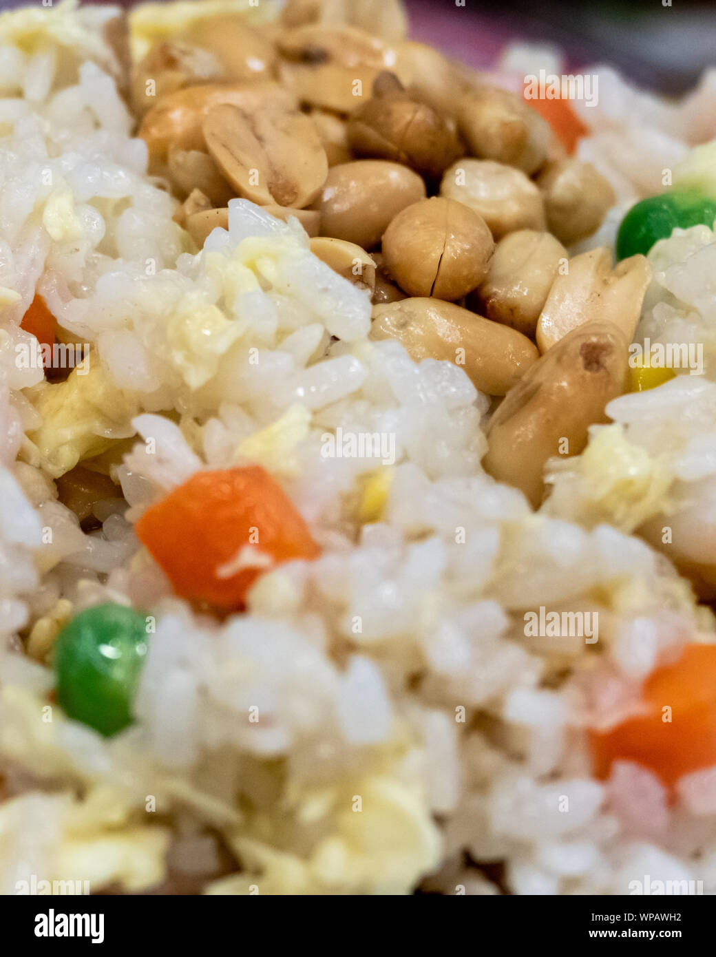 Cantonese style vegetarian stir fry with peanuts Stock Photo Alamy