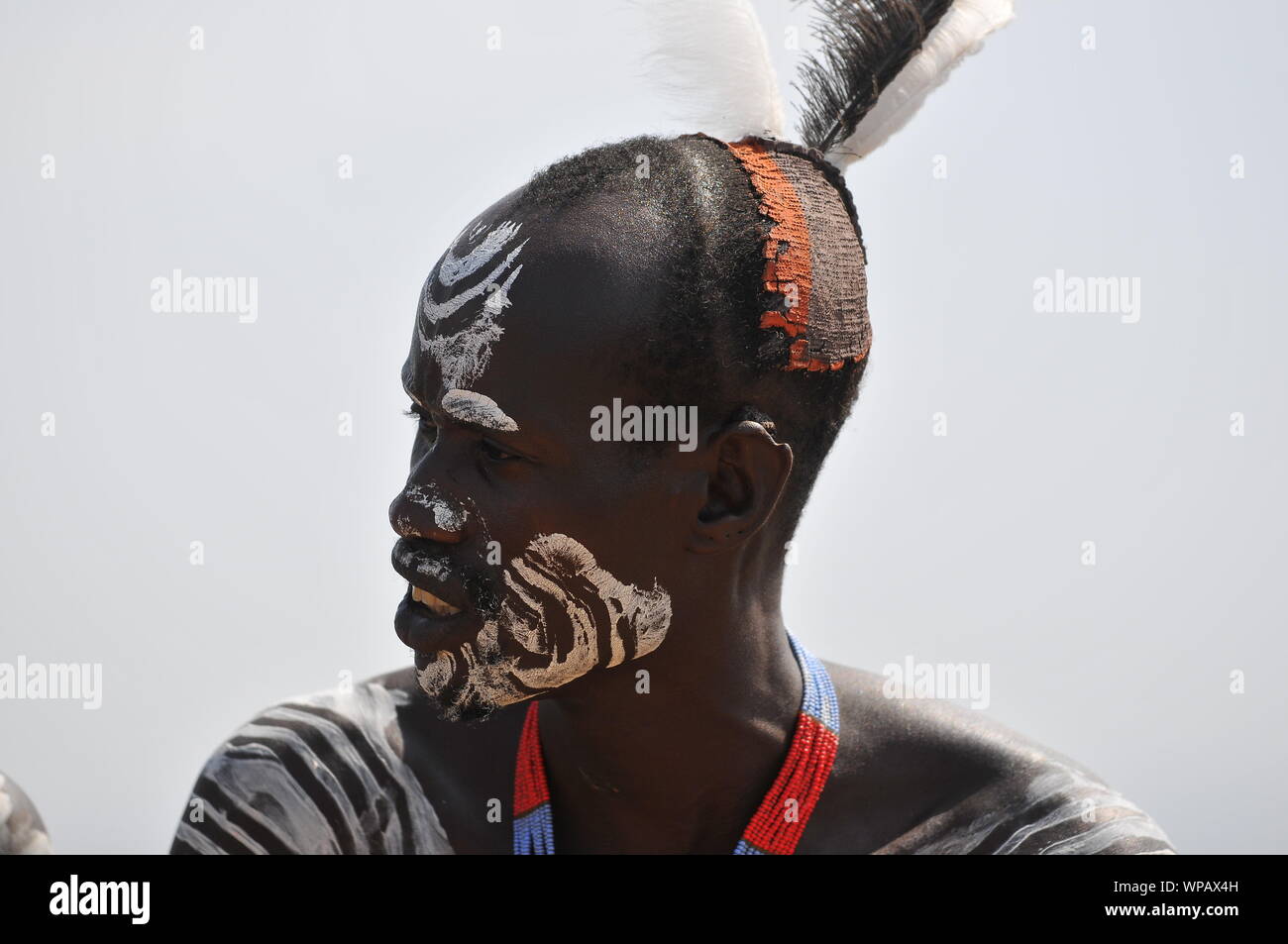 Karo tribe boy Stock Photo