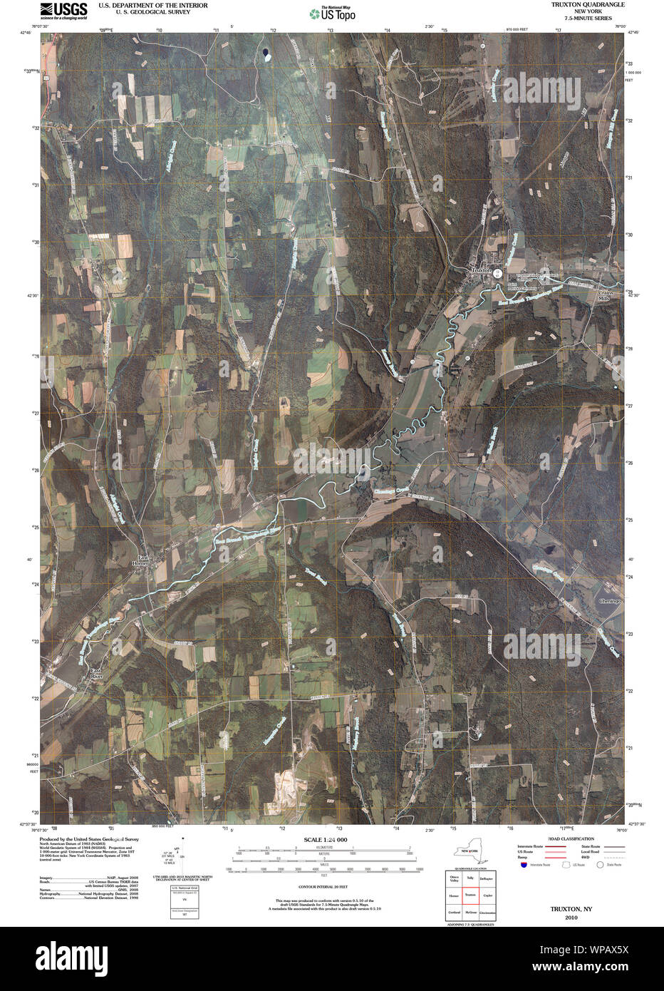 New York NY Truxton 20100304 TM Restoration Stock Photo Alamy