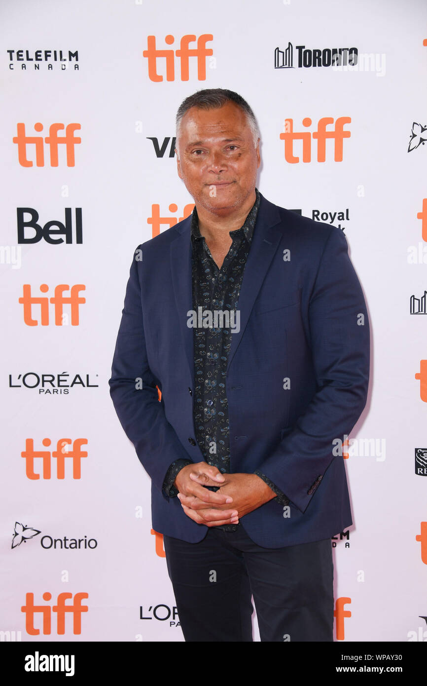September 8, 2019, Toronto, Ontario, Canada: Australian television news and political journalist, and television presenter STAN GRANT attends 'The Australian Dream'  premiere during the 2019 Toronto International Film Festival at Ryerson Theatre on September 8, 2019 in Toronto, Canada (Credit Image: © Igor Vidyashev/ZUMA Wire) Stock Photo