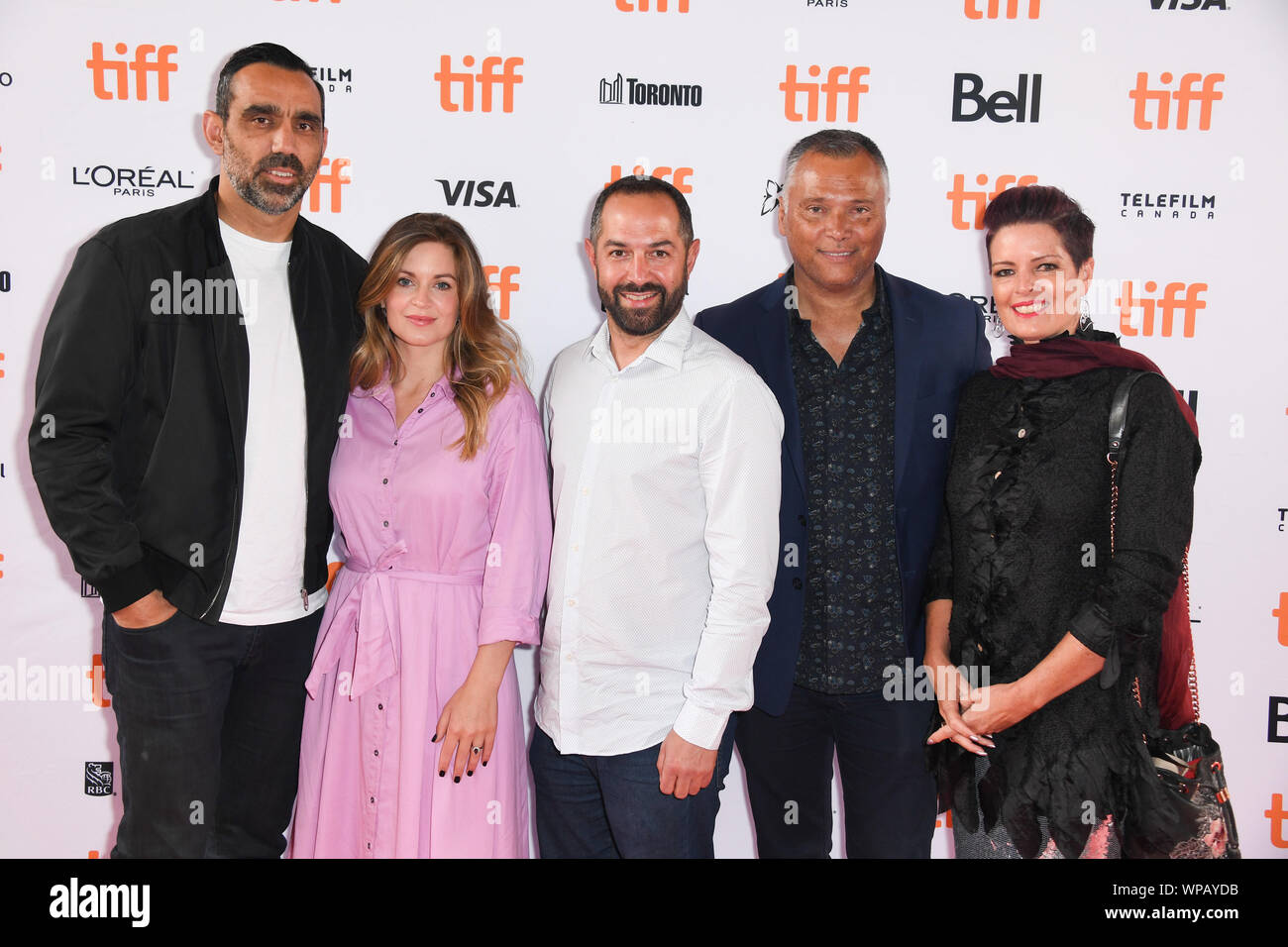 September 8, 2019, Toronto, Ontario, Canada: ADAM GOODES. NATALIE 