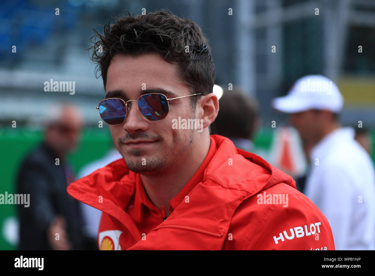Monza, Italy. 8th September 2019; Autodromo Nazionale, Monza, Italy;  Formula 1 Grand Prix of Italy, Race Day; Scuderia Ferrari, Charles Leclerc  - Editorial Use Only. Credit: Action Plus Sports Images/Alamy Live News