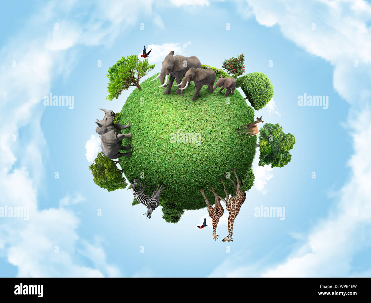 Peaceful earth concept hi-res stock photography and images - Alamy