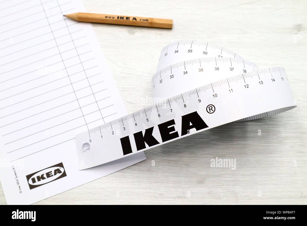 Ikea Pencil And Tape Measure Stock Photo - Download Image Now - Ikea, Tape  Measure, Furniture - iStock