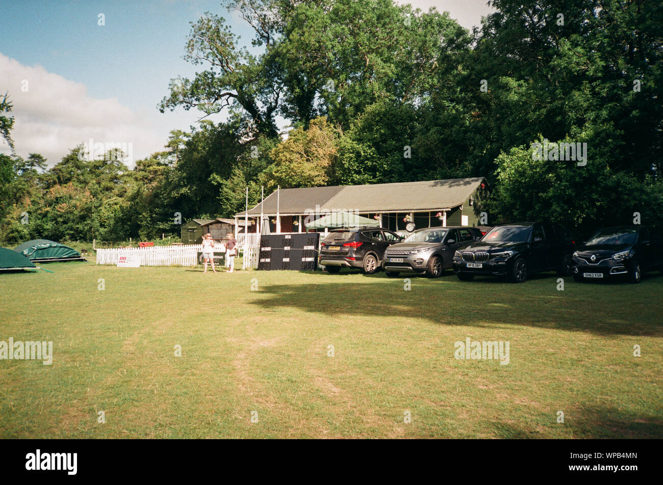Cricket hampshire green village hires stock photography and images Alamy