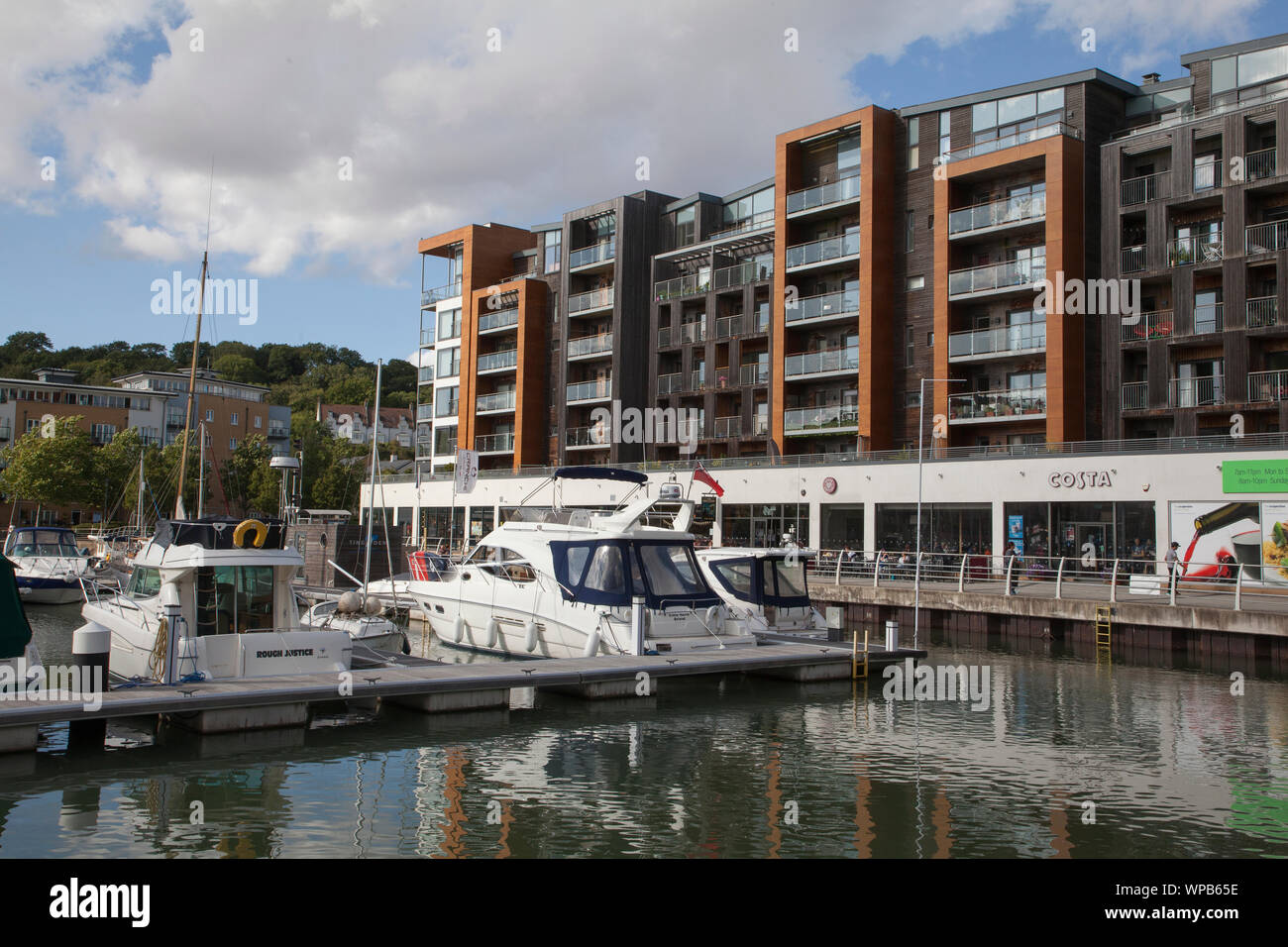 Portishead Quay Marina Stock Photo Alamy