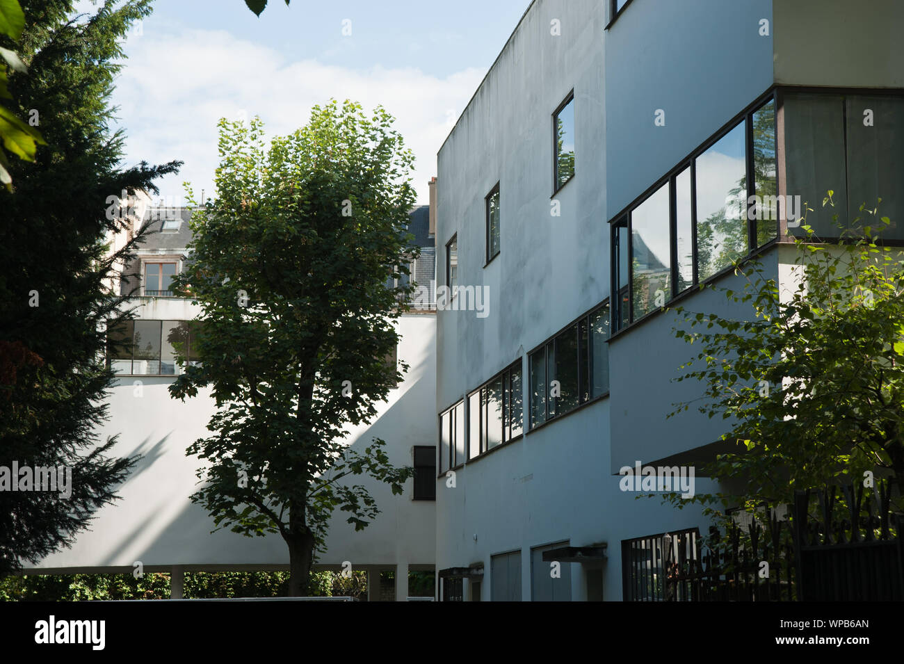 Paris Le Corbusier Maison La Roche 1923 1925 Square Du Docteur Blanche 75016 Stock Photo Alamy
