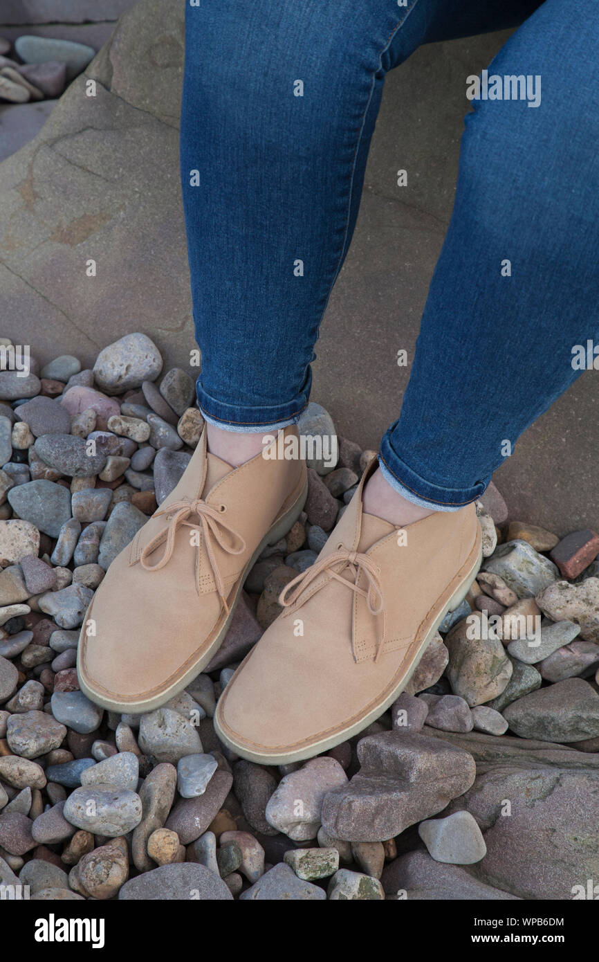 Clarks Desert Boots Stock Photo - Alamy