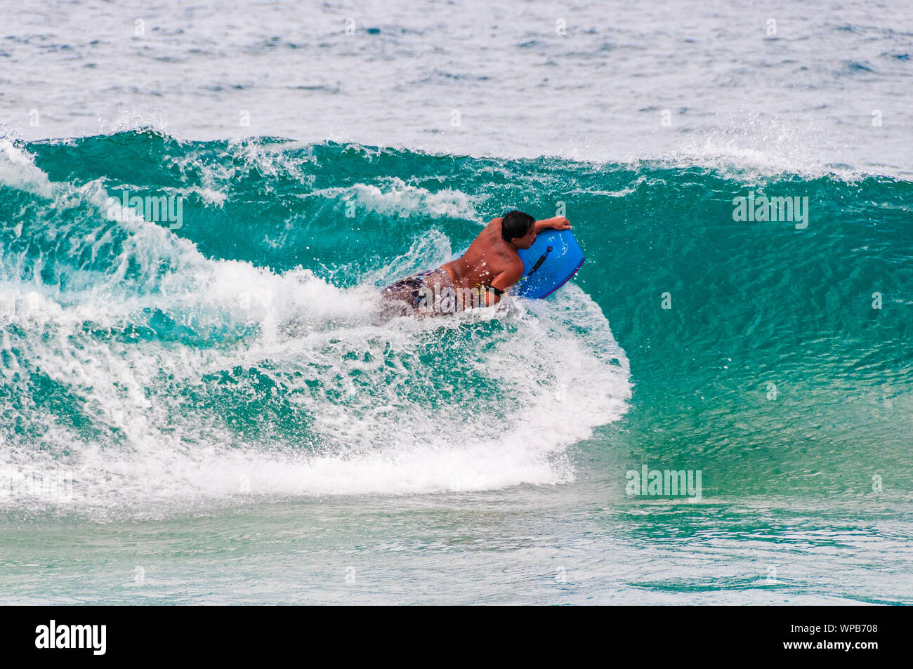Boogie board maui boy hires stock photography and images Alamy