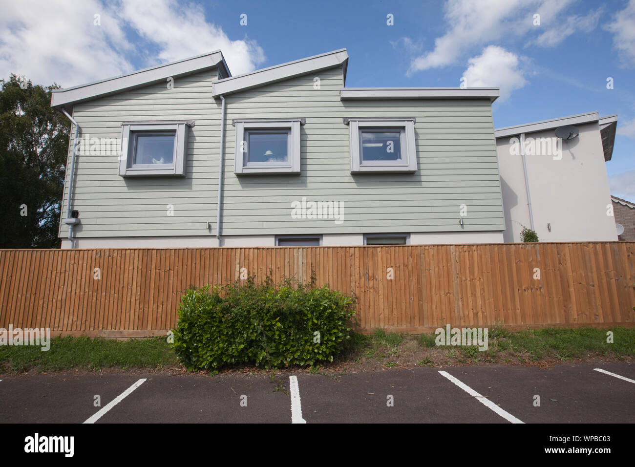 New Housing, Somerset England Stock Photo Alamy